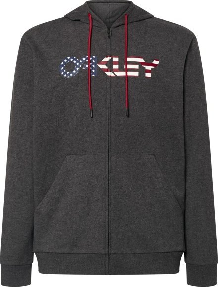 Oakley - Teddy Full Zip Hoddie - Sweat- & Trainingsjacke Gr XXL grau