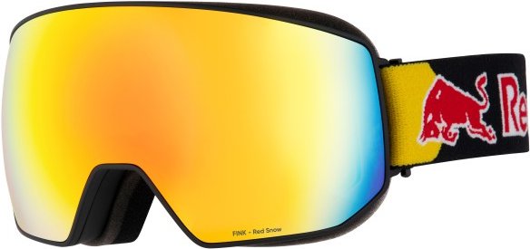 Red Bull Spect - Fink Mirror Cat 2 (VLT 28%) - Skibrille gelb