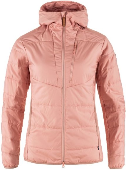 Fjällräven - Women's Keb Padded Hoodie - Kunstfaserjacke Gr L rosa
