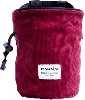 Evolv - Corduroy Chalk Bag - Chalkbag rot