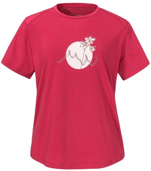 Schöffel - Women's T-Shirt Haberspitz - Funktionsshirt Gr 40 rot
