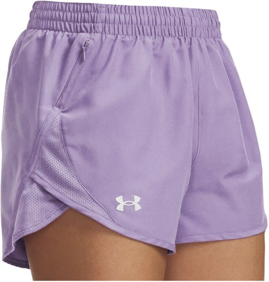Under Armour - Women's Fly By 3'' Short - Laufshorts Gr XL lila