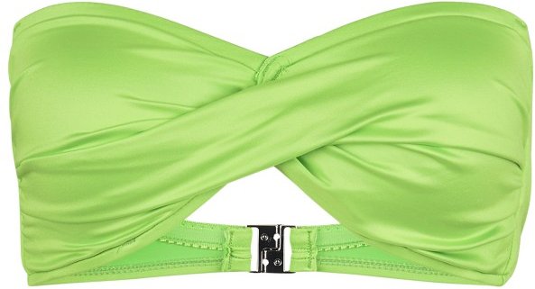 Seafolly - Women's Soleil Twist Bandeau - Bikini-Top Gr 34 grün