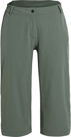 Thumbnail - Vaude - Women's Tamaro Base Capri Pants - Radhose Gr 44 oliv