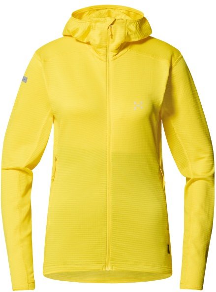 Thumbnail - Haglöfs - Women's L.I.M Mid Multi II Hood - Fleecejacke Gr XS gelb