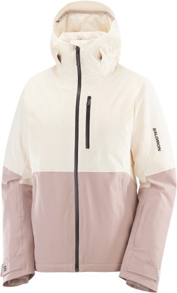 Thumbnail - Salomon - Women's Highland Jacket - Skijacke Gr L weiß