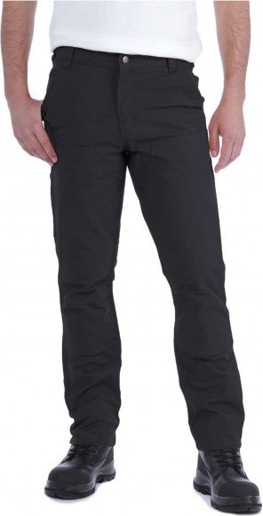 Thumbnail - Carhartt - Stretch Duck Double Front - Freizeithose Gr 32 - Length: 32 schwarz