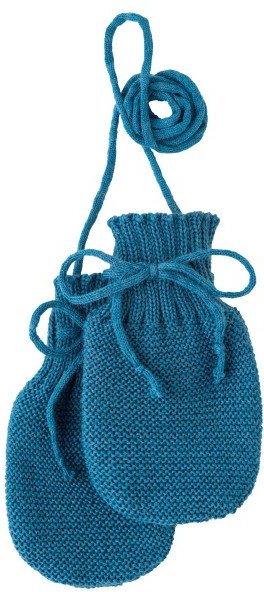 disana - Kid's Strick-Handschuhe - Handschuhe Gr 0 blau