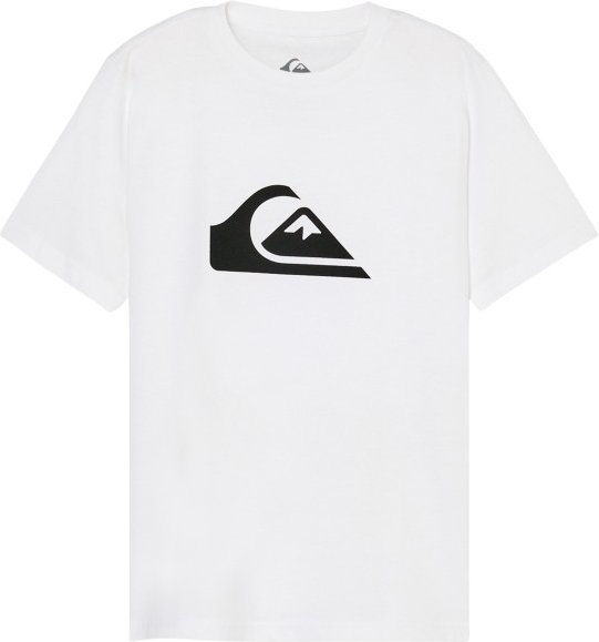 Quiksilver - Youth's EV Comp Logo S/S - T-Shirt Gr 8 weiß