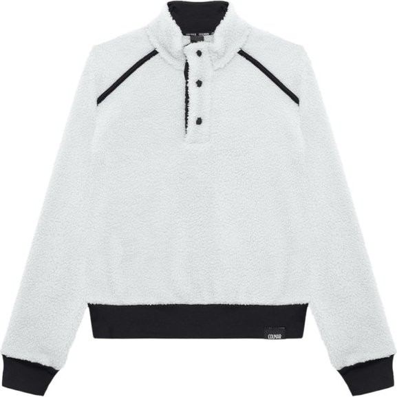 Colmar Active - Women's Sweatshirt 9375 - Fleecepullover Gr L weiß