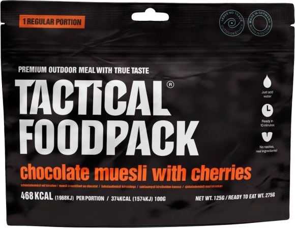 TACTICAL FOODPACK - Chocolate Muesli With Cherries Gr 125 g