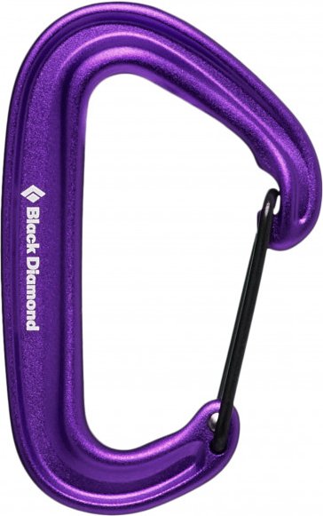 Black Diamond - Miniwire Carabiner - Schnappkarabiner lila