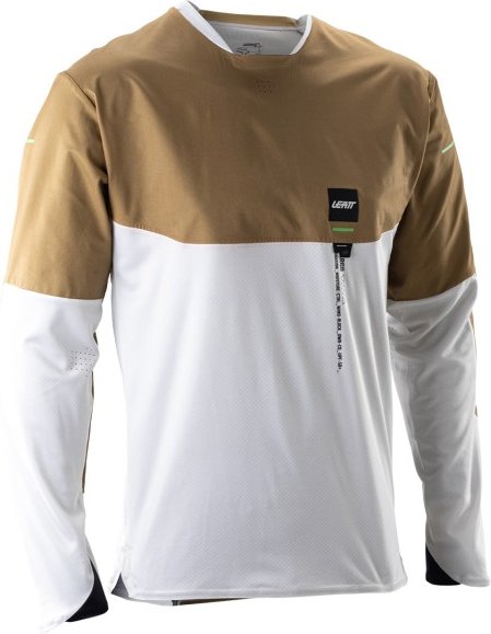 Leatt - MTB Trail 6.0 L/S Jersey Cargo - Radtrikot Gr XL grau