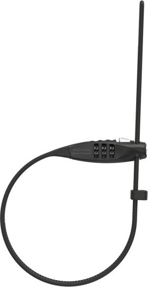 ABUS - Combiflex Travelguard - Fahrradschloss Gr 45 cm grau