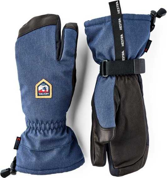 Hestra - CZone Mountain 3 Finger - Handschuhe Gr 7 blau