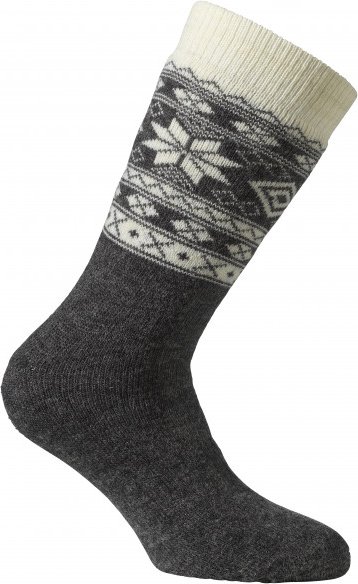 Thumbnail - Alpacasocks&Co - Winter Alpaca - Expeditionssocken Gr 45-48 grau