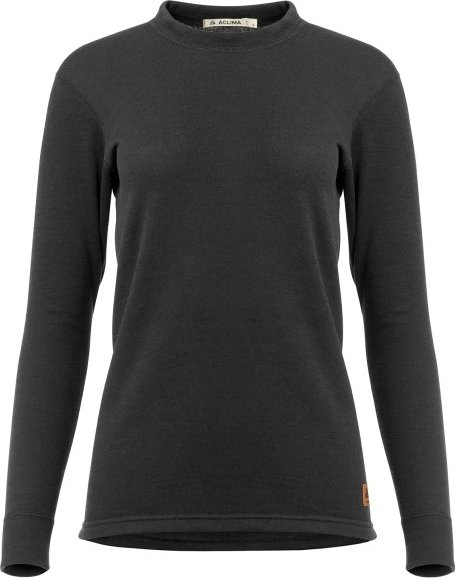 Aclima - Women's Woolterry Crew Neck - Merinopullover Gr XL schwarz