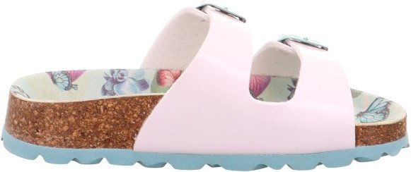 Superfit - Kid's Fussbettpantoffel Vegan - Sandalen Gr 32 rosa