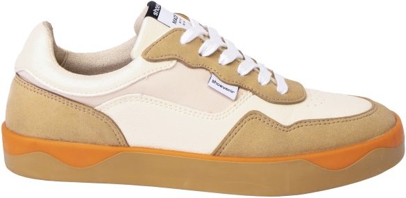 shoevenir - Madeira - Sneaker Gr 40 beige/weiß