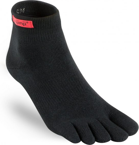 Injinji - Sport Original Weight Mini-Crew - Multifunktionssocken Gr S schwarz