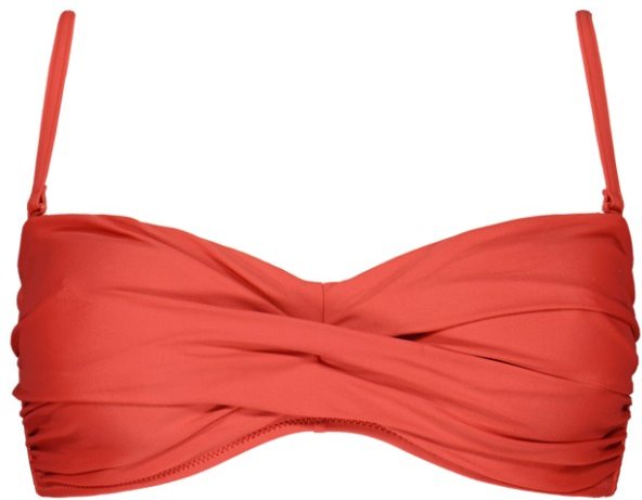 Barts - Women's Kelli Twisted Bandeau - Bikini-Top Gr 42 rot