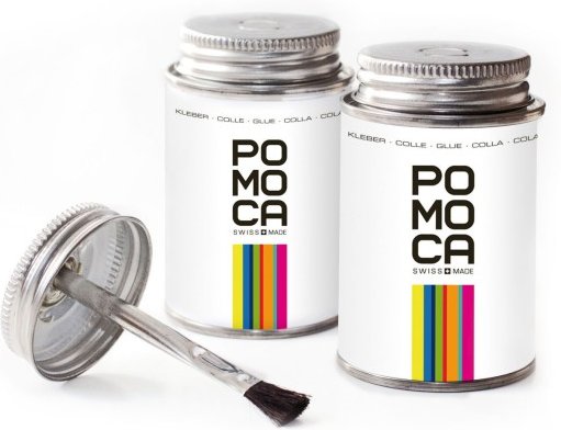 Pomoca - Can Of Glue with Brush Gr 150 ml