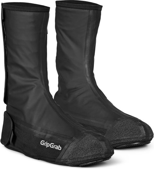 GripGrab - Trailblazer Flat Pedal MTB Shoe Covers - Überschuhe Gr M schwarz/grau