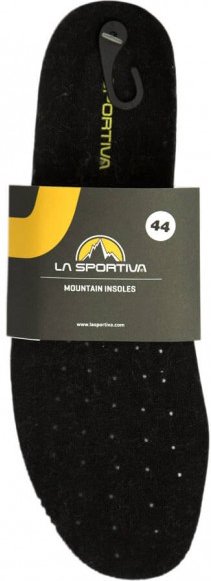 La Sportiva - La Sportiva Mountain Insoles - Einlegesohlen Gr 46 schwarz