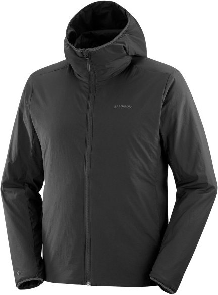 Salomon - Mountain Flex Jacket Hoodie - Kunstfaserjacke Gr XL schwarz