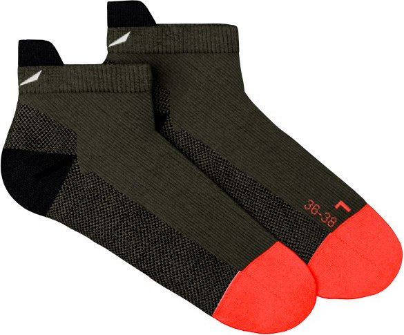 Thumbnail - Salewa - Women's MTN TRN All Mountain Low Sock - Wandersocken Gr 36-38 schwarz