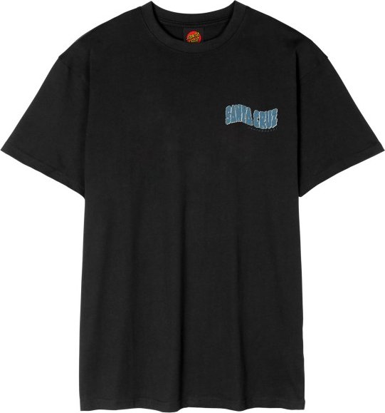 Santa Cruz - Tiki Hand Strip T-Shirt - T-Shirt Gr S schwarz