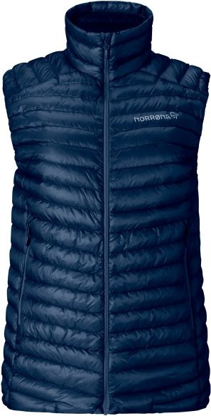 Norrøna - Women's Trollveggen Superlight Down800 Vest - Daunenweste Gr L blau