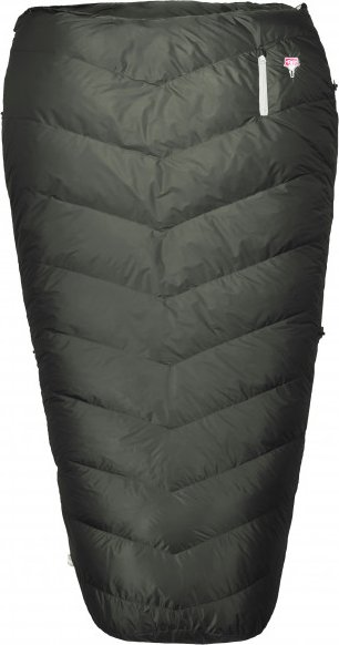 Grüezi Bag - Feater - The Feet Heater DownWool - Fußsack Gr 200 cm grau