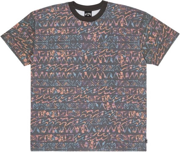 Billabong - Paint Rack Wave Wash S/S - T-Shirt Gr M grau