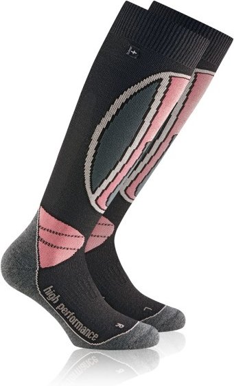 Rohner - High Performance L/R - Skisocken Gr 34-36 schwarz