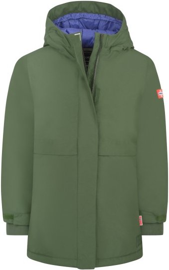 Trollkids - Girl's Hovden Coat - Mantel Gr 110 oliv