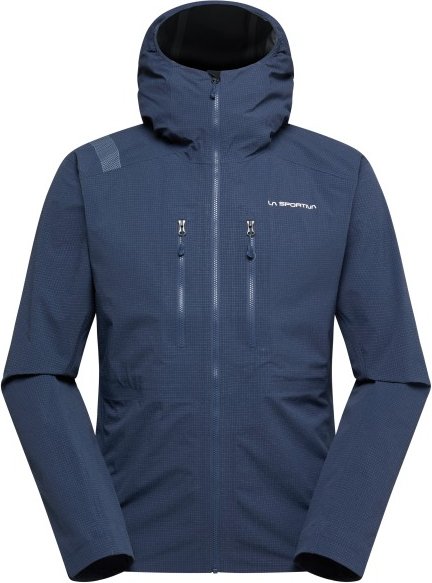 La Sportiva - Helixir Shell Jacket - Regenjacke Gr M blau