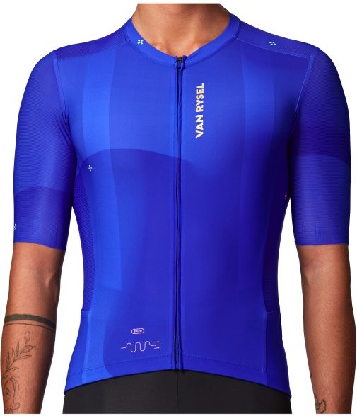VAN RYSEL - Jersey RCR Short Sleeve - Radtrikot Gr S lila