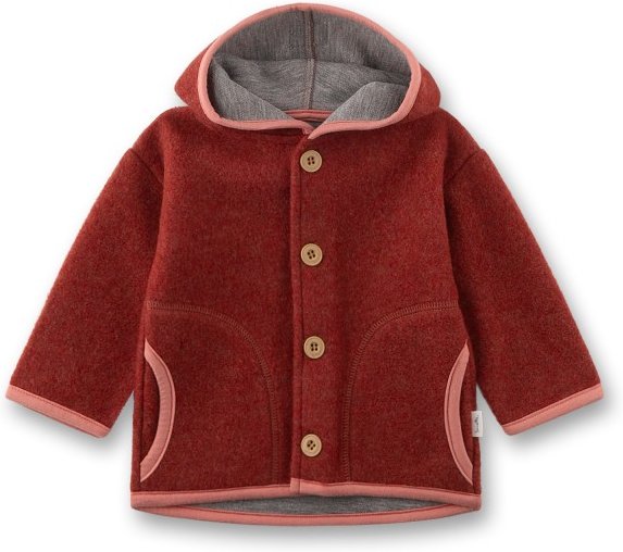 Sanetta - Kid's Jacket 12156 - Fleecejacke Gr 140 rot