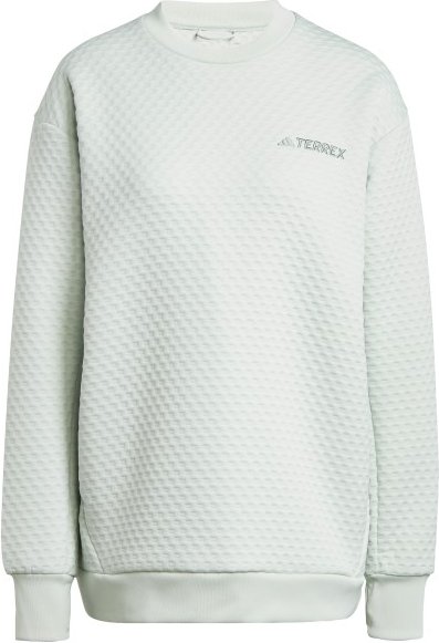 adidas Terrex - Women's Terrex Xploric Crew Neck Sweater - Fleecepullover Gr S weiß/grau