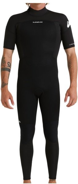 Quiksilver - Prologue 2/2 S/S Back Zip - Neoprenanzug Gr S schwarz