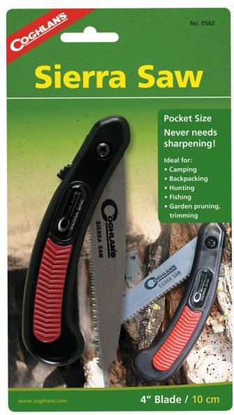 Coghlans - Pocket Sierra - Säge Gr 10 cm oliv/grün/schwarz