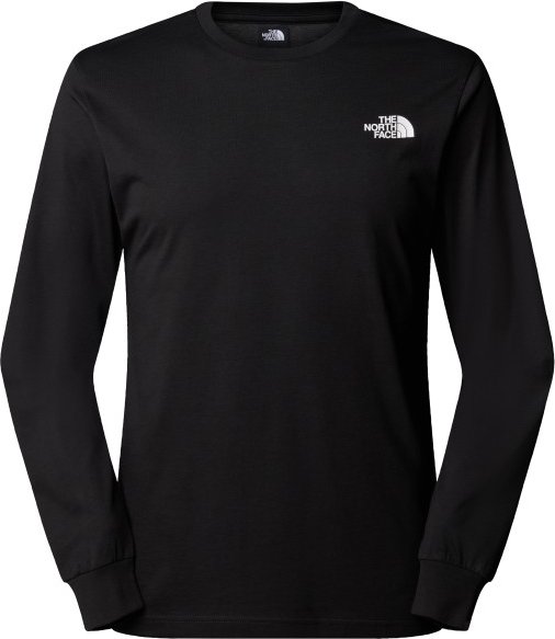 The North Face - L/S Easy Tee - Longsleeve Gr M schwarz