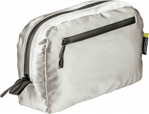 Cocoon - Silk Toiletry Bag - Kulturbeutel Gr 24 x 14 x 7 cm grau