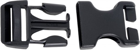 Basic Nature - Steckschließe Spezial - Schnalle Gr 25 mm schwarz