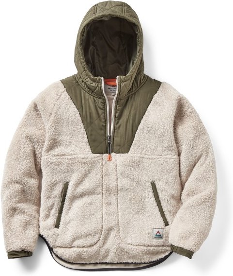 Thumbnail - Passenger - Women's Beaumont Recycled Sherpa Hooded Fleece - Fleecejacke Gr XL beige