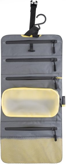 Cocoon - Hanging Toiletry Kit Minimalist - Kulturbeutel Gr 2,9 l grau/gelb