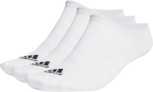 adidas - Thin&Light Sportswear No Show Socks 3-Pack - Multifunktionssocken Gr S weiß