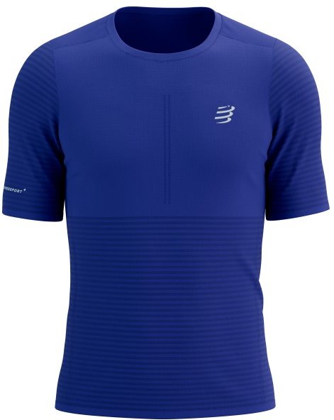 Compressport - Pro Racing S/S T-Shirt - Laufshirt Gr L blau