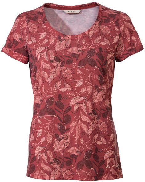 Vaude - Women's Skomer AOP - Funktionsshirt Gr 40 rot